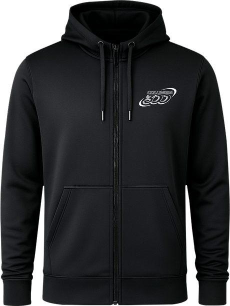 Columbia 300 White Full Zip Hoodie