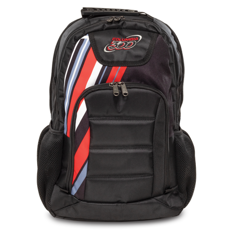 Columbia 300 Dye Sub Backpack Black/Red Bowling Bag suitcase league tournament play sale discount coupon online pba tour