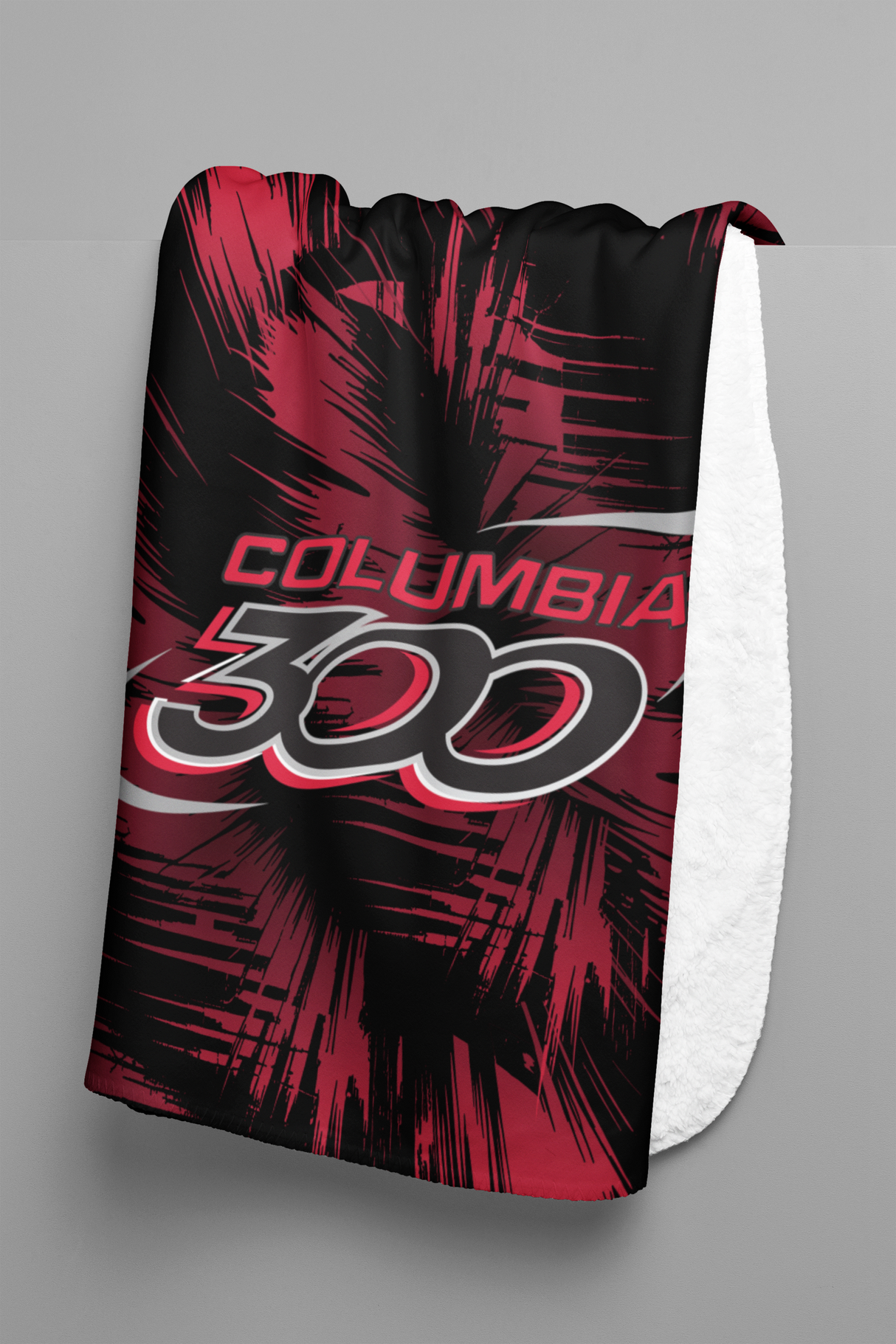 Columbia 300 Burst 60" x 80" Plush Blanket