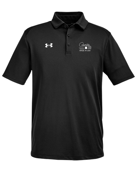 Columbia 300 Retro Logo Under Armour Tech Polo