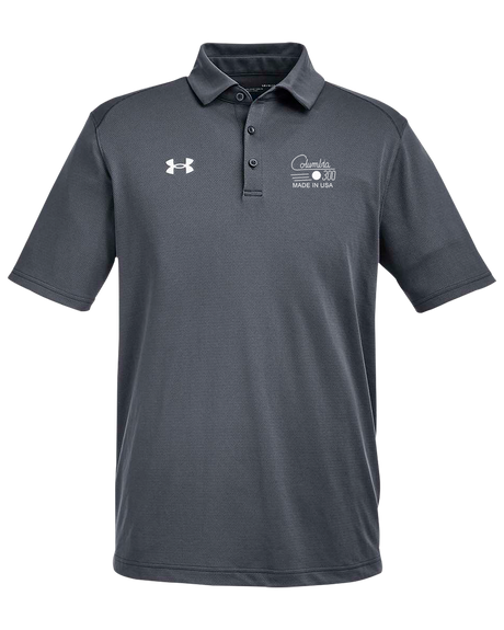 Columbia 300 Retro Logo Under Armour Tech Polo