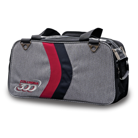 Columbia 300 Boss Double 2 Ball Tote Red Bowling Bag suitcase league tournament play sale discount coupon online pba tour
