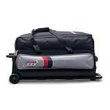 Columbia 300 Boss Triple 3 Ball Roller Red Bowling Bag suitcase league tournament play sale discount coupon online pba tour