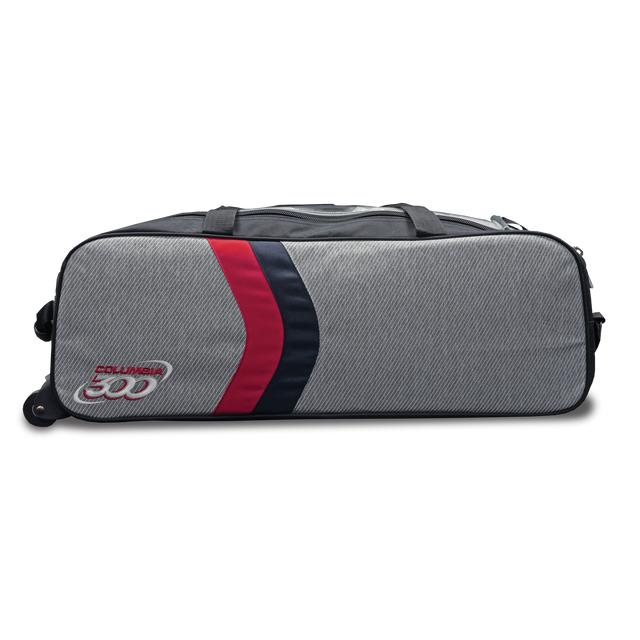 Columbia 300 Boss Triple 3 Ball Tote Red Bowling Bag suitcase league tournament play sale discount coupon online pba tour