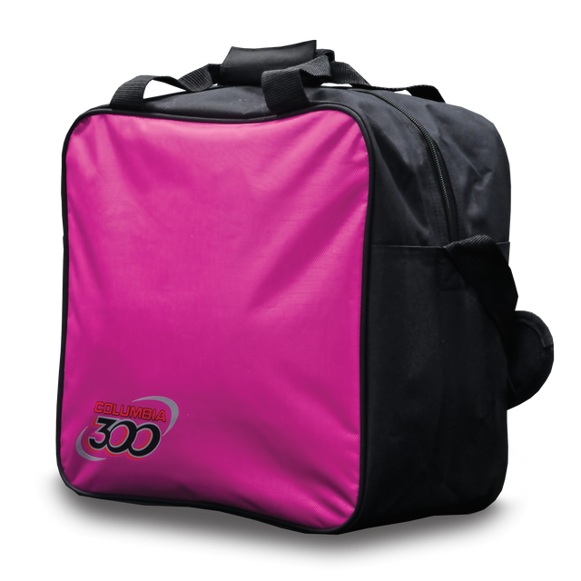 Columbia 300 White Dot Single 1 Ball Tote Pink Bowling Bag suitcase league tournament play sale discount coupon online pba tour