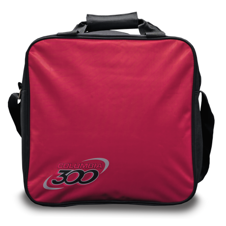 Columbia 300 White Dot Single 1 Ball Tote Red Bowling Bag suitcase league tournament play sale discount coupon online pba tour