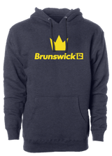 Keep warm in this stylish Brunswick Crown Logo design hooded sweatshirt. 60/40 cotton/polyester blend material Standard Fit Front pouch pocket Midweight Hoodie/Hooded Sweatshirt. brunswick bowling hoodie hooded sweatshirt big b team shirt comfortable clothing amazon ebay