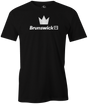Over the years the Brunswick brand has delivered so much to bowlers all over the world. Their experience has led to many amazing products. Pick up the Brunswick Bowling Experience Crown Tee today. Retro Brunswick bowling league shirts on sale discounted gifts for bowlers. Bowling party apparel. Original bowling tees. throwback