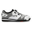 Dexter SST8 Power Frame BOA White/Black Bowling Shoes Dexter’s famous SST 8 innovation comes to you in the SST 8 Power Frame BOA. These shoes feature our new Power Frame KPU overmold in a textured honeycomb cell pattern to reinforce the fabric of the shoe for longer life. The BOA® Fit System with disc lacing gives you instant adjustability and convenience.