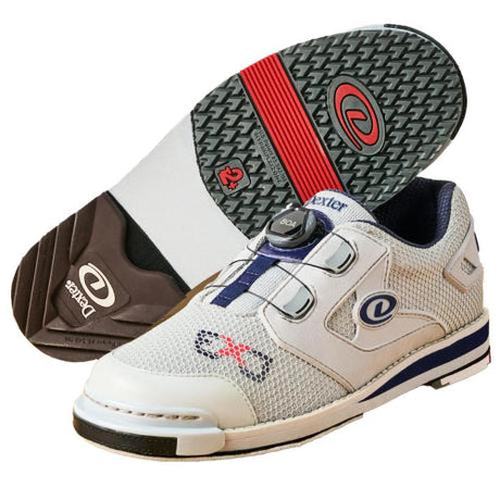 Dexter SST8 Power Frame BOA ExJ Gray Bowling Shoes