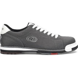 Dexter SST8 Knit Charcoal Grey Bowling Shoes Right or left convertible Charcoal Grey Breathable, lightweight knit upper Unique total interchangeable sole construction Goodyear replaceable rubber traction sole Leather toe drag protector stops slide sole peel back Removable footbeds Included on push foot shoe: H5 saw tooth heel, H2 Ultra Brakz included on shoe Included on slide foot shoe: S8, T2+ soles included on shoe In Box: 1 Shoe Protector included