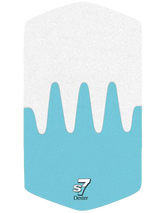 Dexter S7 Saw Tooth SST Slide Sole. The S7 is designed for a lower-resistance slide, offering slightly less resistance than the S6 but slightly more resistance than the S8.