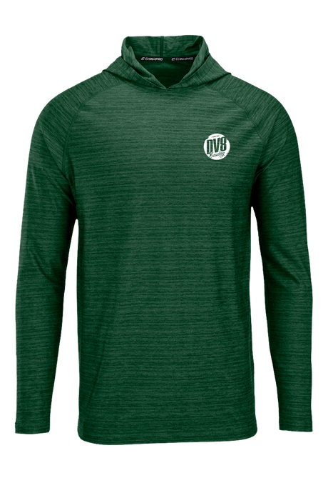 DV8 White Striker Performance Hoodie