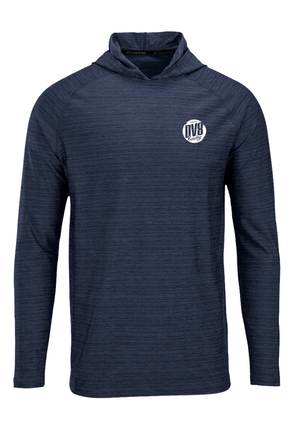 DV8 White Striker Performance Hoodie