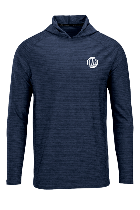 DV8 White Striker Performance Hoodie