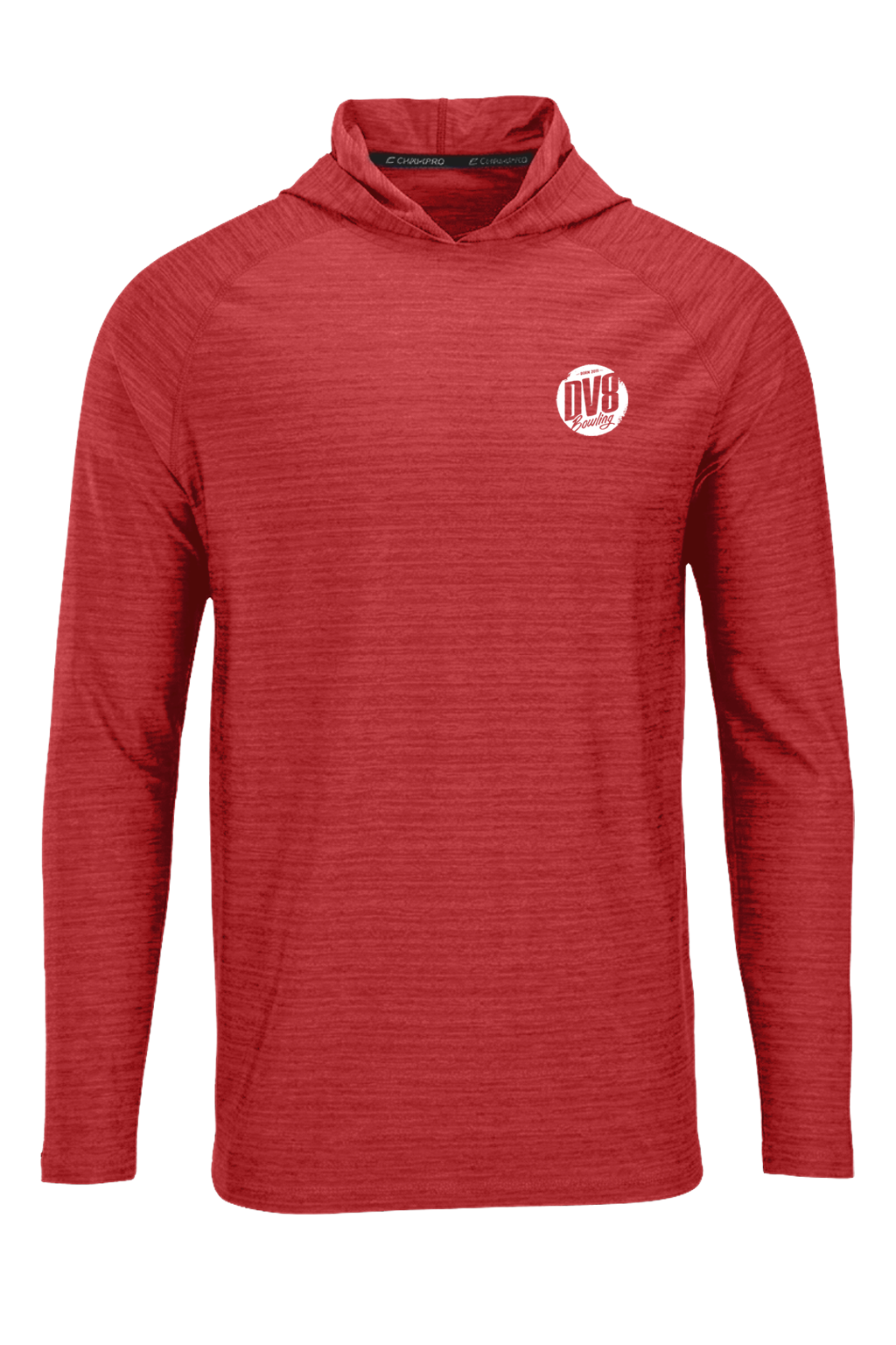 DV8 White Striker Performance Hoodie