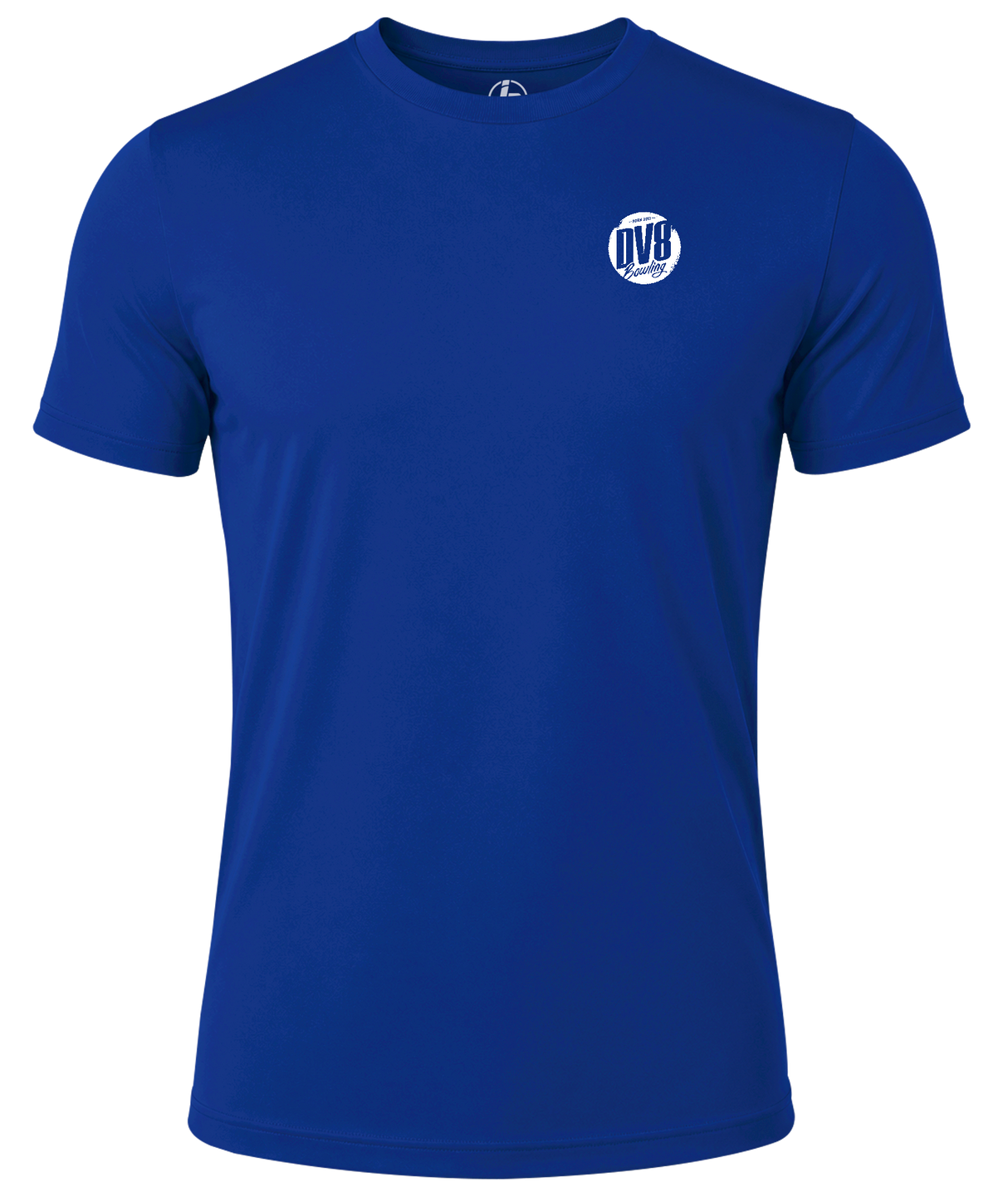DV8 Bowling White Logo Dri-Fit Practice Tee
