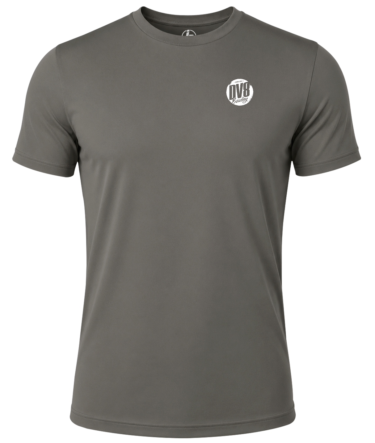 DV8 Bowling White Logo Dri-Fit Practice Tee