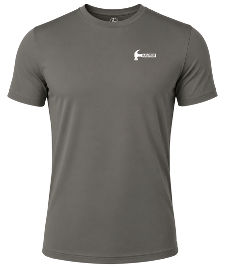 Hammer Bowling White Logo Dri-Fit Practice Tee