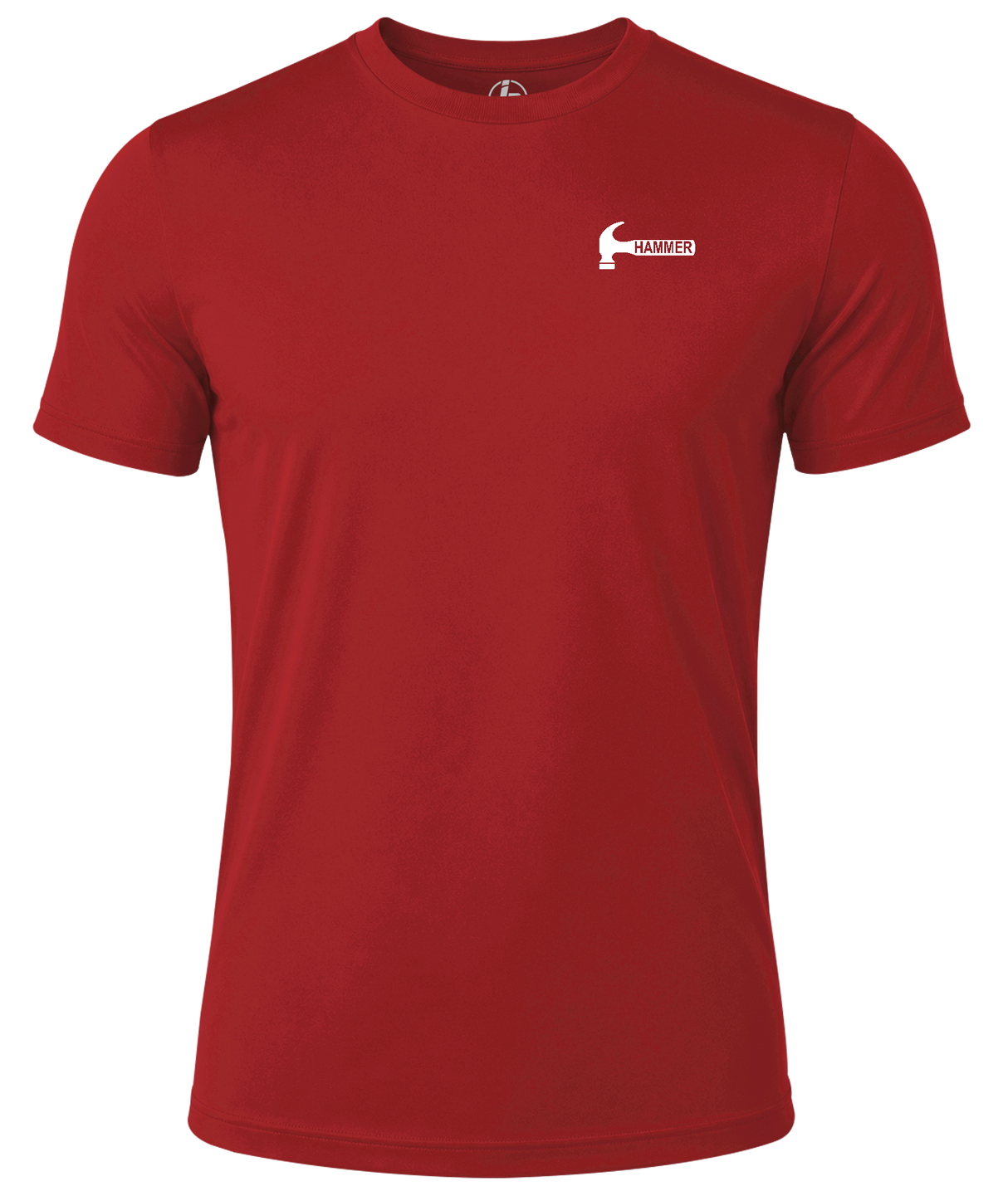 Hammer Bowling White Logo Dri-Fit Practice Tee