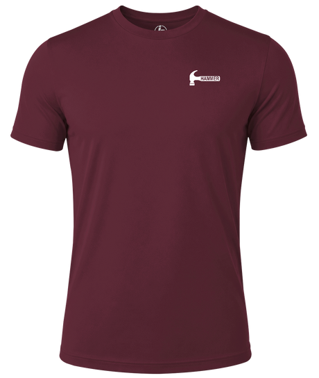 Hammer Bowling White Logo Dri-Fit Practice Tee