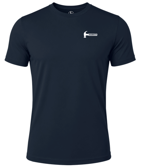 Hammer Bowling White Logo Dri-Fit Practice Tee