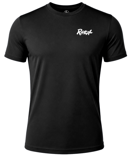 Radical Bowling White Logo Dri-Fit Practice Tee