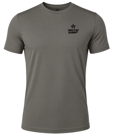 Roto Grip Bowling Black Logo Dri-Fit Practice Tee
