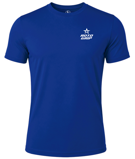 Roto Grip Bowling White Logo Dri-Fit Practice Tee