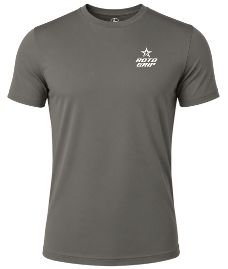 Roto Grip Bowling White Logo Dri-Fit Practice Tee
