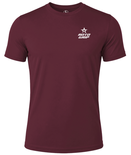 Roto Grip Bowling White Logo Dri-Fit Practice Tee