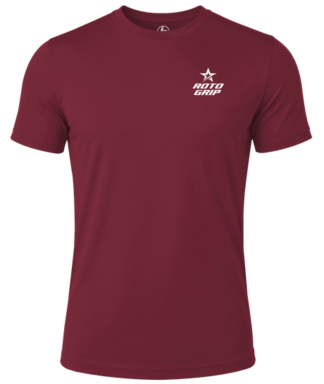 Roto Grip Bowling White Logo Dri-Fit Practice Tee