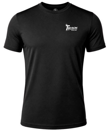 Track Bowling White Logo Dri-Fit Practice Tee