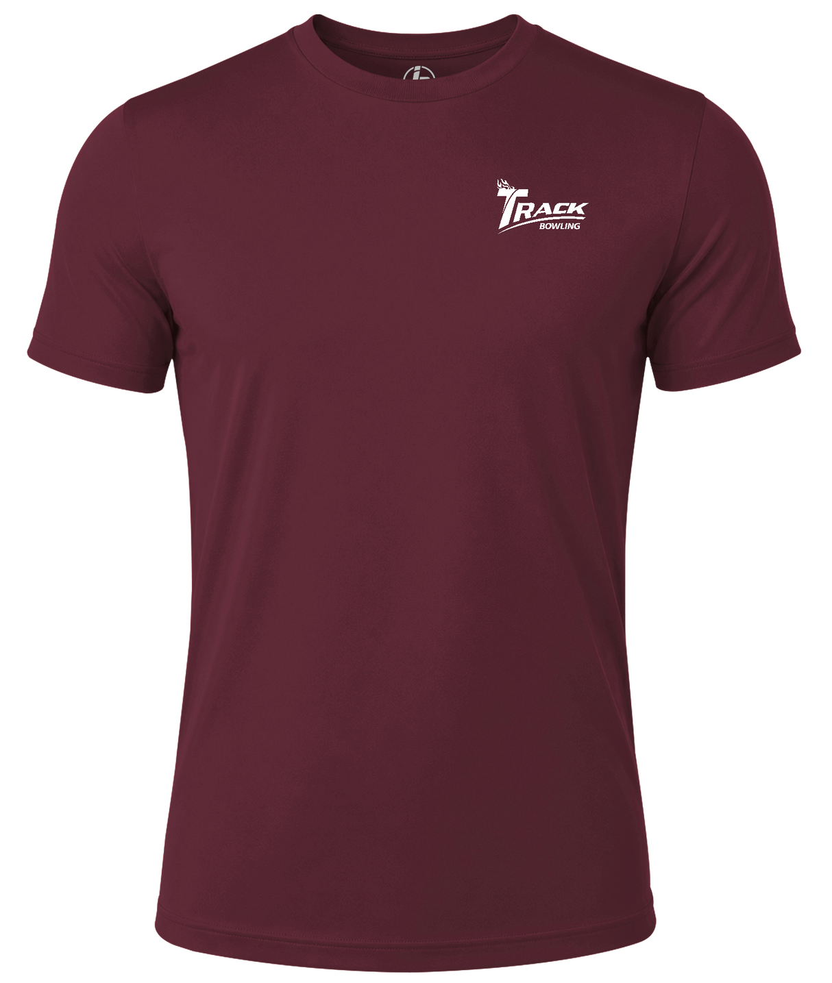 Track Bowling White Logo Dri-Fit Practice Tee