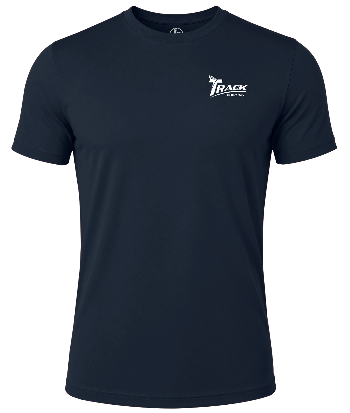 Track Bowling White Logo Dri-Fit Practice Tee