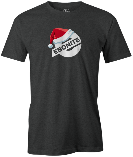 Ebonite Bowling Santa Hat Holiday T-shirt