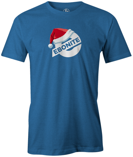 Ebonite Bowling Santa Hat Holiday T-shirt