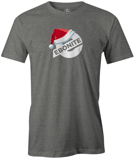 Ebonite Bowling Santa Hat Holiday T-shirt