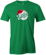 Ebonite Bowling Santa Hat Holiday T-shirt