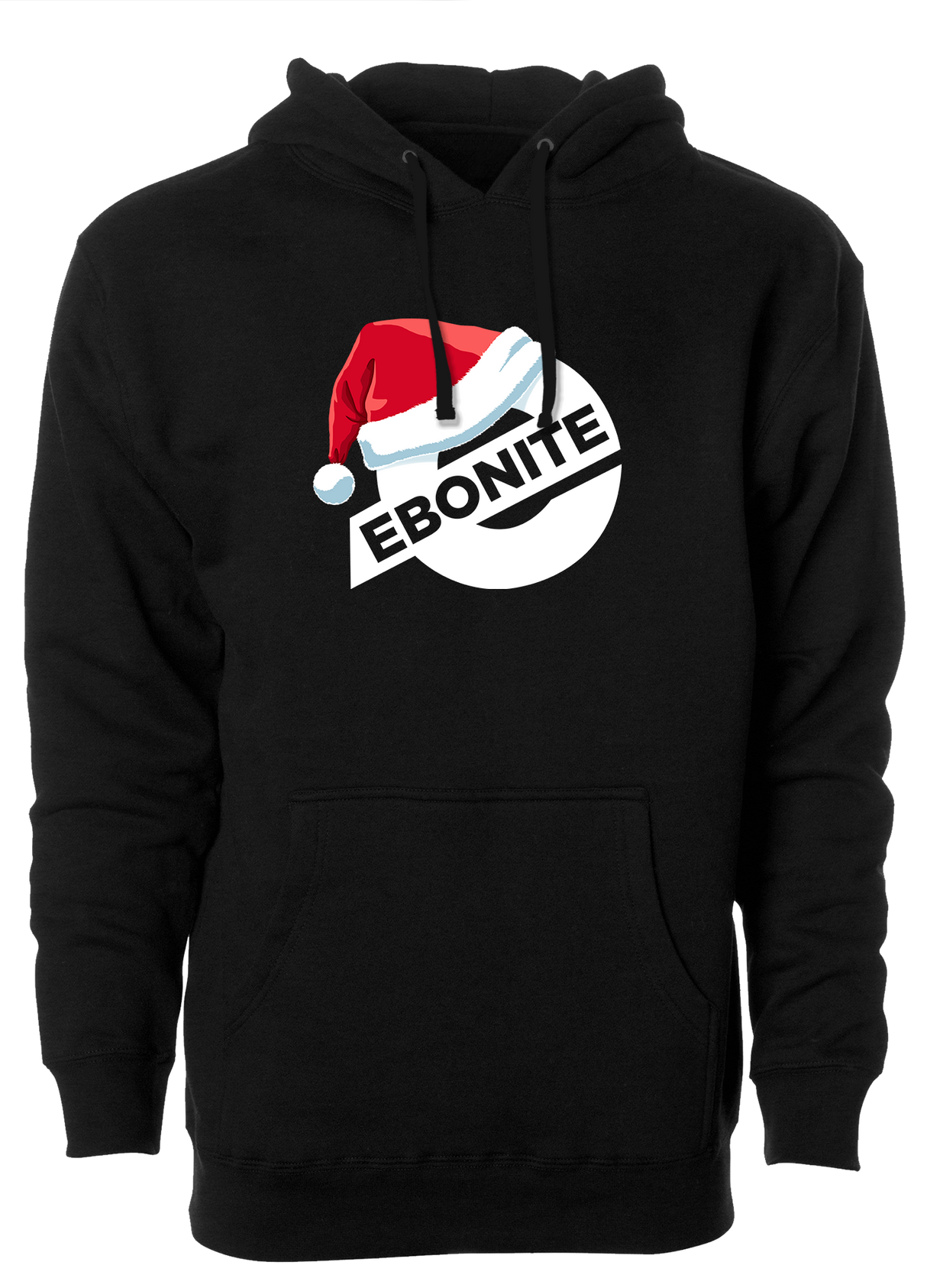 Ebonite Christmas Santa Hat Hoodie