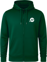 Ebonite White Full Zip Hoodie