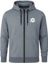 Ebonite White Full Zip Hoodie