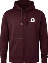 Ebonite White Full Zip Hoodie