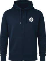 Ebonite White Full Zip Hoodie