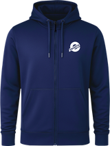 Ebonite White Full Zip Hoodie