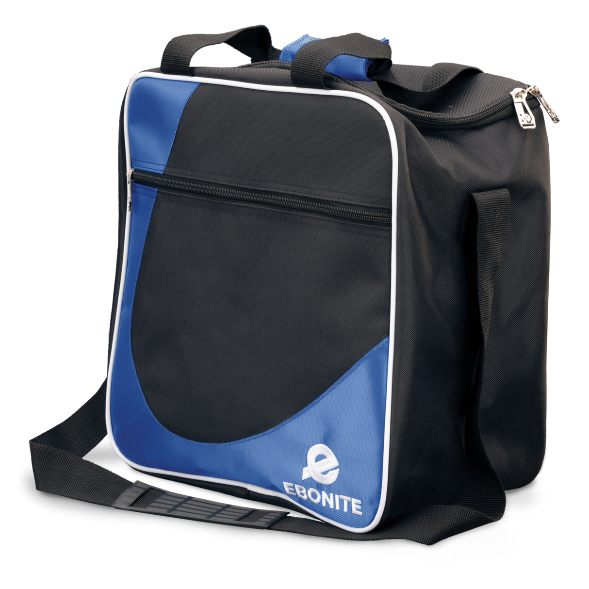 ebonite basic single bag blue black travel tournaments league