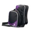 purple ebonite bag single tote over the shoulder carry on airport
