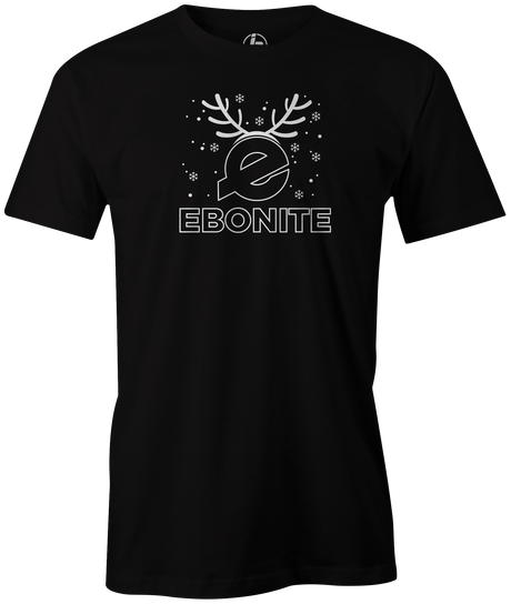 Ebonite White Antler Holiday T-shirt