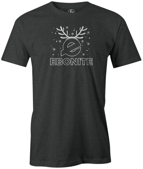 Ebonite White Antler Holiday T-shirt