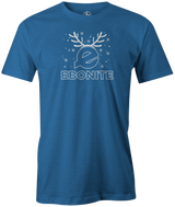 Ebonite White Antler Holiday T-shirt